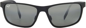 Maui Jim Anemone Nuetral Grey Rectangular Mens Sunglasses 606-02 60
