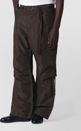 sacai nylon cargo trousers