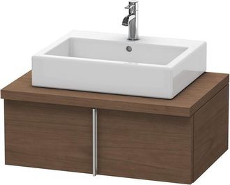 Duravit Duravit Vero Vanity Unit Para Consola, 6551, 1 Alargadera, 800 Mm, Color (frente/cuerpo): Chapa De Madera Aut&eacute;ntica De Nogal Americano - Ve655101313