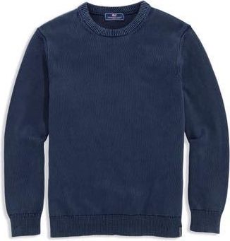 Vineyard Vines Cotton Crewneck Sweater in Nautical Navy at Nordstrom Rack, Size Large