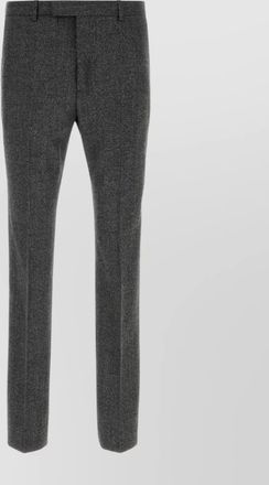 Gucci tailored wool trousers featuring ankle slits