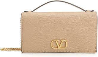 Valentino Garavani vlogo Signature Chain Wallet