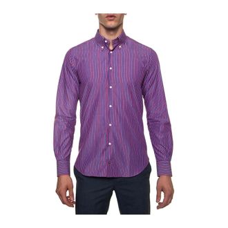 Carrel Casual overhemd - Heren - Casual Overhemden - Veelkleurig - M - Katoen - Overhemden