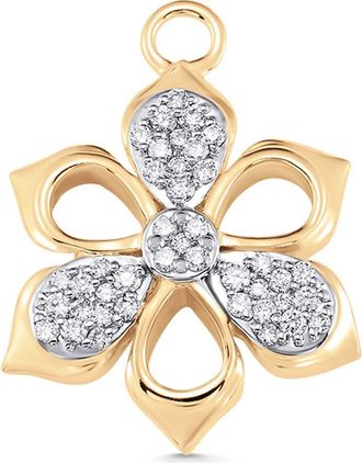 Sara Weinstock Lierre Partial Charm in Yellow Gold/Diamond at Nordstrom