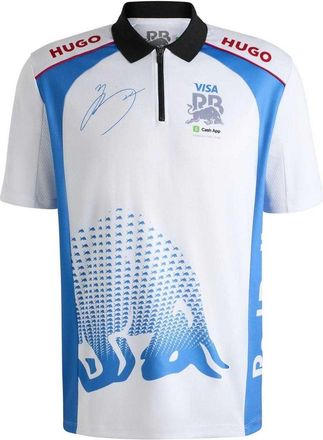 HUGO BOSS Heren Red Bull Poloshirt (Wit)