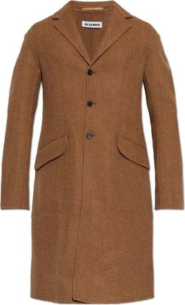Jil Sander Hombre, Abrigos, Marr&oacute;n, Talla: L