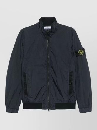 Stone Island down hooded quilted jacket