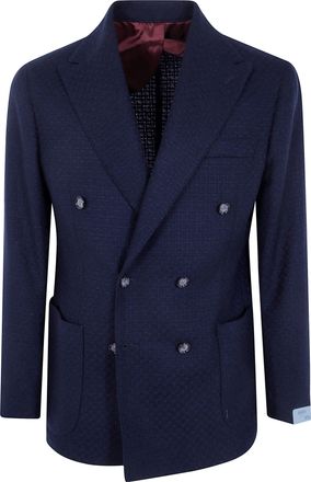 Barba Double-Breasted Jacket Bactive