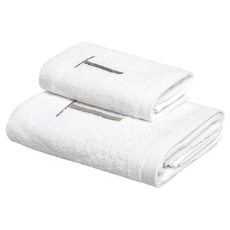 Biancoperla MONOGRAM Face + Guest Towel Set, T