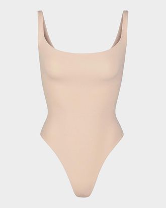 SKIMS Fits Everybody Square-Neck Bodysuit