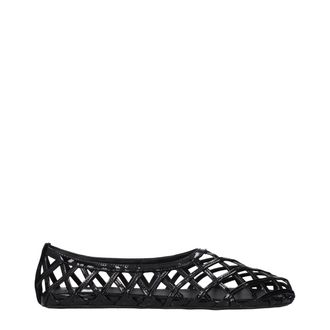 Alaia Leather Ballet Womens Flats