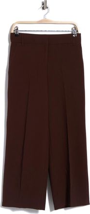 Amanda + Chelsea Wide Leg Crop Pants in Brown at Nordstrom Rack, Size 14