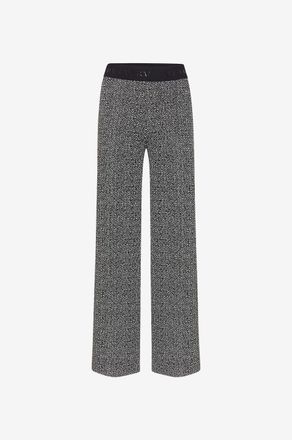 Cambio Hose mit weitem Bein aus Fischgr&auml;t-Tweed Ava