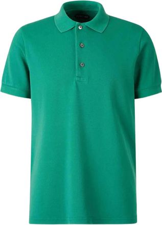 Tom Ford Geribbeld poloshirt - Groen
