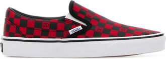 Valentino Garavani Printed Canvas Valentino Garavani X Vans Classic Slip On Slip Ons