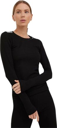 Helly Hansen Comfort Base Layer Set - Dames - Outdoor shirts - Zwart - M - Tweed - Fitness