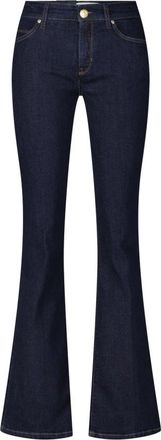 Cambio Flared Denim Jeans - Dames - Flared Jeans - Blauw - 2XL L33 - Denim - Jeans