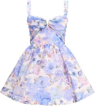 Zimmermann Multicolor Linen Casual Womens Dress