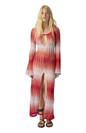 Missoni Long Cover-up With Cut-out Details in Multicoloured at Nordstrom, Size 42 It