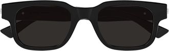 Bottega Veneta Sunglasses Bv1411 S 001 Black/Black Men