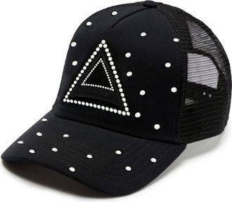 Cult of Individuality Triangle Logo Snapback Trucker Hat in Black at Nordstrom
