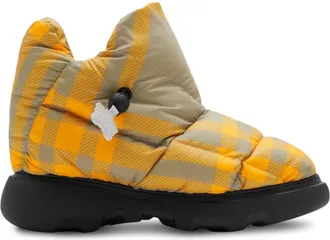 Burberry Pillow Check Boots