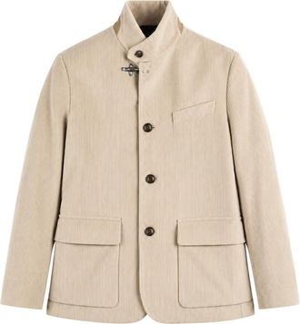 Fay Lichte Jassen - Heren - Zomerjassen - Beige - L - Jassen