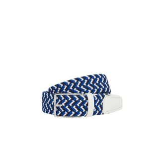 Harmont & Blaine Belts, male, Blue, Size: 105 CM Elastic Multicolored Belt