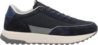Calvin Klein Marine Sneakers Urban Stijl - Heren - Sneakers - Blauw - 41 EU - Su&egrave;de - Schoenen