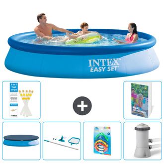 Intex Piscina Easy Set Redonda - 366x76 Cm - 7-piezas S125