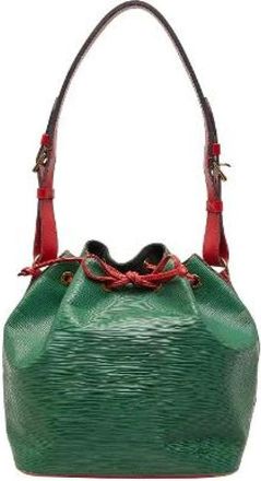 Louis Vuitton Pre-owned Bucket Bags, female, Green, Size: ONE SIZE Pre-owned Petit Noe Epi Shoulder Bag