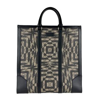 Gucci Black Brown Gg Supreme Handbag Shoulder Bag (Pre-Owned)