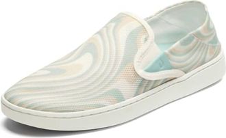 Olukai Womens Pehuea Casual Shoe In White Swirl