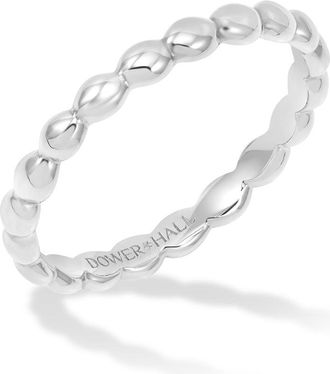 Dower & Hall 14k Bubbles Narrative Band