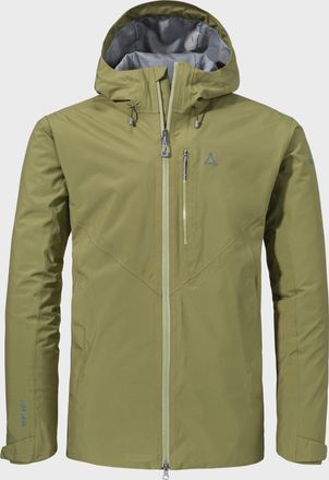 Sch&ouml;ffel Outdoorjacke SCH&Ouml;FFEL Jacket Style Mauku MNS, Herren, Gr. 48, gr&uuml;n (4605, gr&uuml;n), Oberstoff: 100% Polyester; (Membran: Polyester); Futter: 100% Polyest