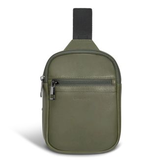 Champs Luggage Onyx / Leather Holster Crossbody Bag