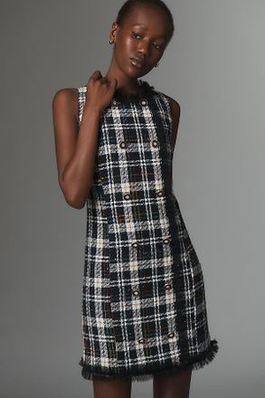 Walter Baker Sleeveless Plaid Mini Dress