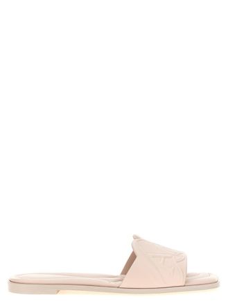 Alexander McQueen Pink Slip On Flat