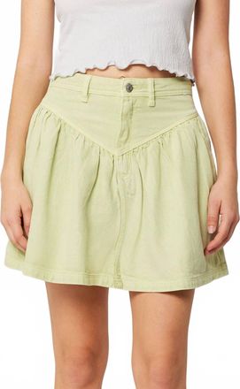 Rolla's Leonie Mini Skirt In Pistachio