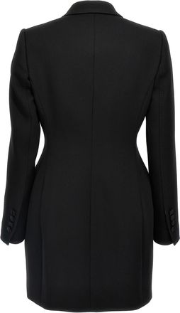 Dolce & Gabbana Womens Black Virgin Wool Blazer Clothing