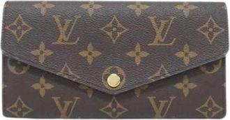 Louis Vuitton Pre-owned Wallets, male, Brown, Size: ONE SIZE Pre-owned Monogram Long Wallet
