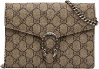 Gucci Pre-owned Wallet on Chain - - Pre-owned - Donna - Beige - ONE SIZE