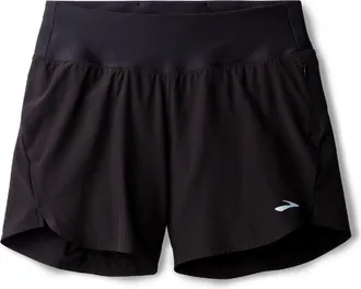 Brooks Womens Chaser 5 Shorts 2.0 Black XXL