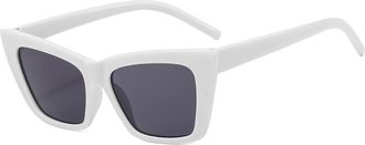 Generic Mens Outdoor Driving Sunglasses Womens Vacation And Commuting Sports Sun Glasses(White)
