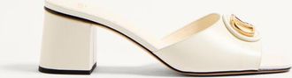 Valentino Garavani VLogo Signature Slide Sandal In Calfskin 60Mm Wo