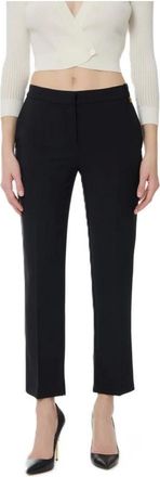 Elisabetta Franchi Mujer, Pantalones, Negro, Talla: L