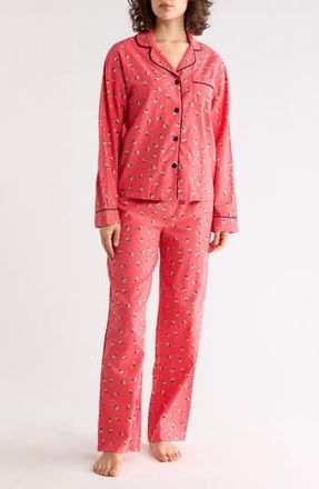Tart Kalin Brushed Jersey Pajamas in Red Multi at Nordstrom Rack, Size X-Large