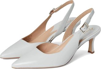 Naturalizer 27 Edit Felicia4 High Womens Heels Digital Mist Grey Leather : 9.5 W (C), Leather/Suede