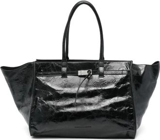 Benedetta Bruzziches Tassen, Dames, Bruin, ONE Size, Su&egrave;de, Mame Weekend Tote