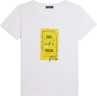 Freddy T-shirt con stampa colorata floreale